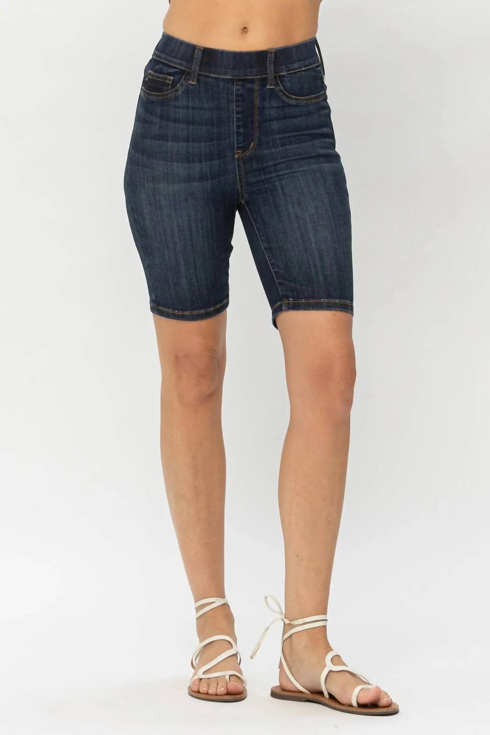 Judy Blue - High Waist Bermuda Shorts