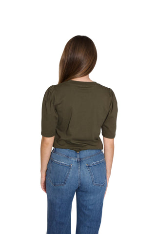 Moldura - Camiseta Feminina Drapeada