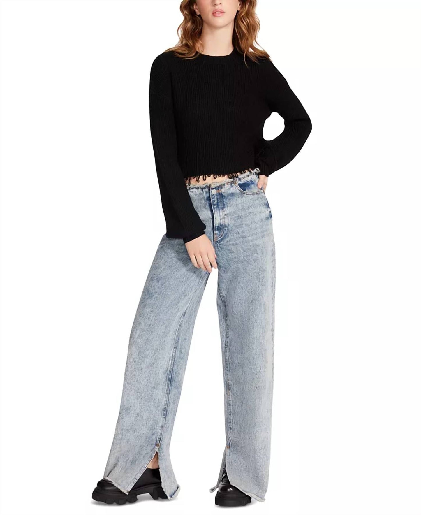 Steve Madden - Camille Cropped Sweater