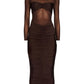 Ser.O.Ya - Levina Mesh Midi Dress