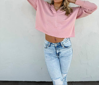 Blakely - Rowan Raw Hem Hoodie