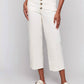 Charlie B - Women's Button Fly Straight Crop Leg Pant