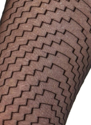 Pretty Polly - Meia-calça Geo Transparente