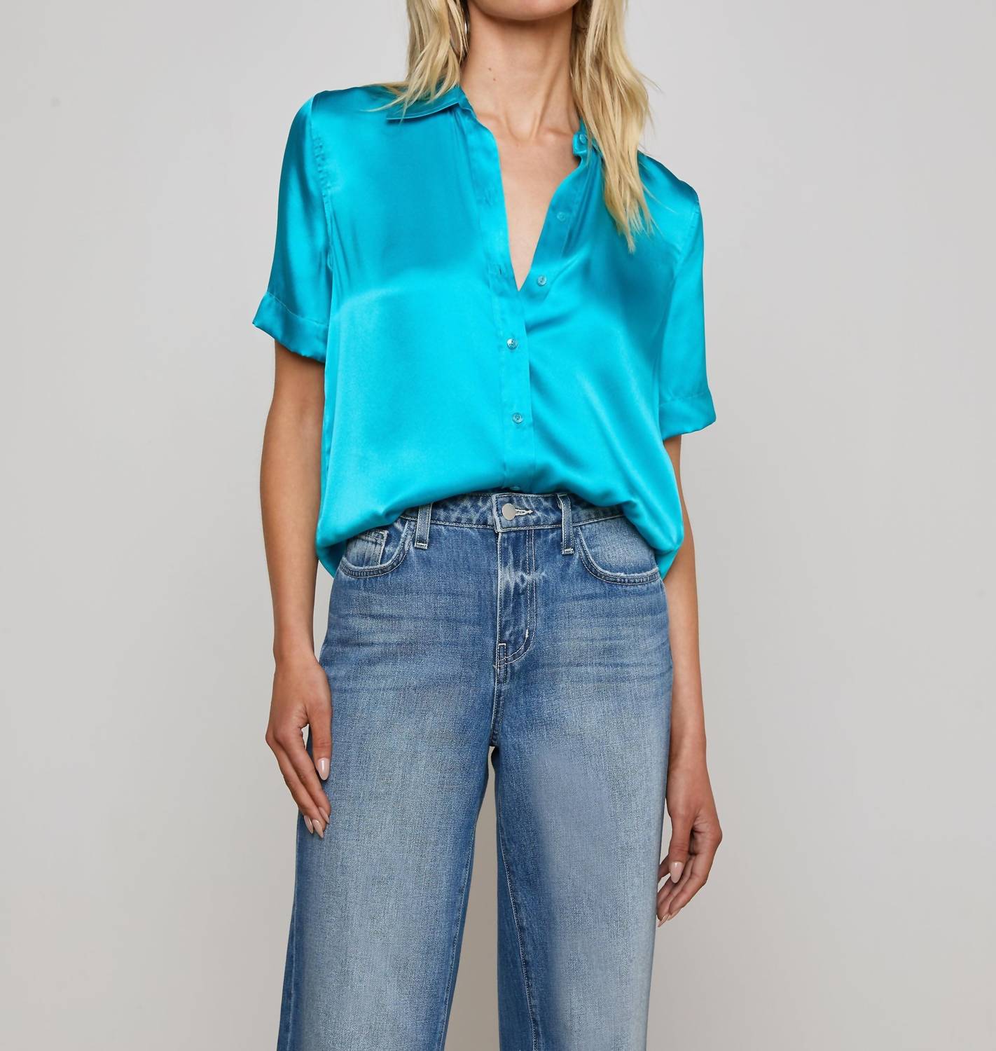 L'Agence - Ellah Silk Blouse