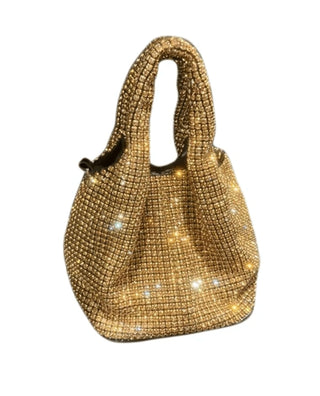Gemelli - Bolsa feminina luxuosa com strass