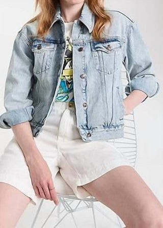 Free People - Jaqueta Jolene Trucker da Free People