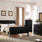 Louis Philippe Sleigh Style Bed
