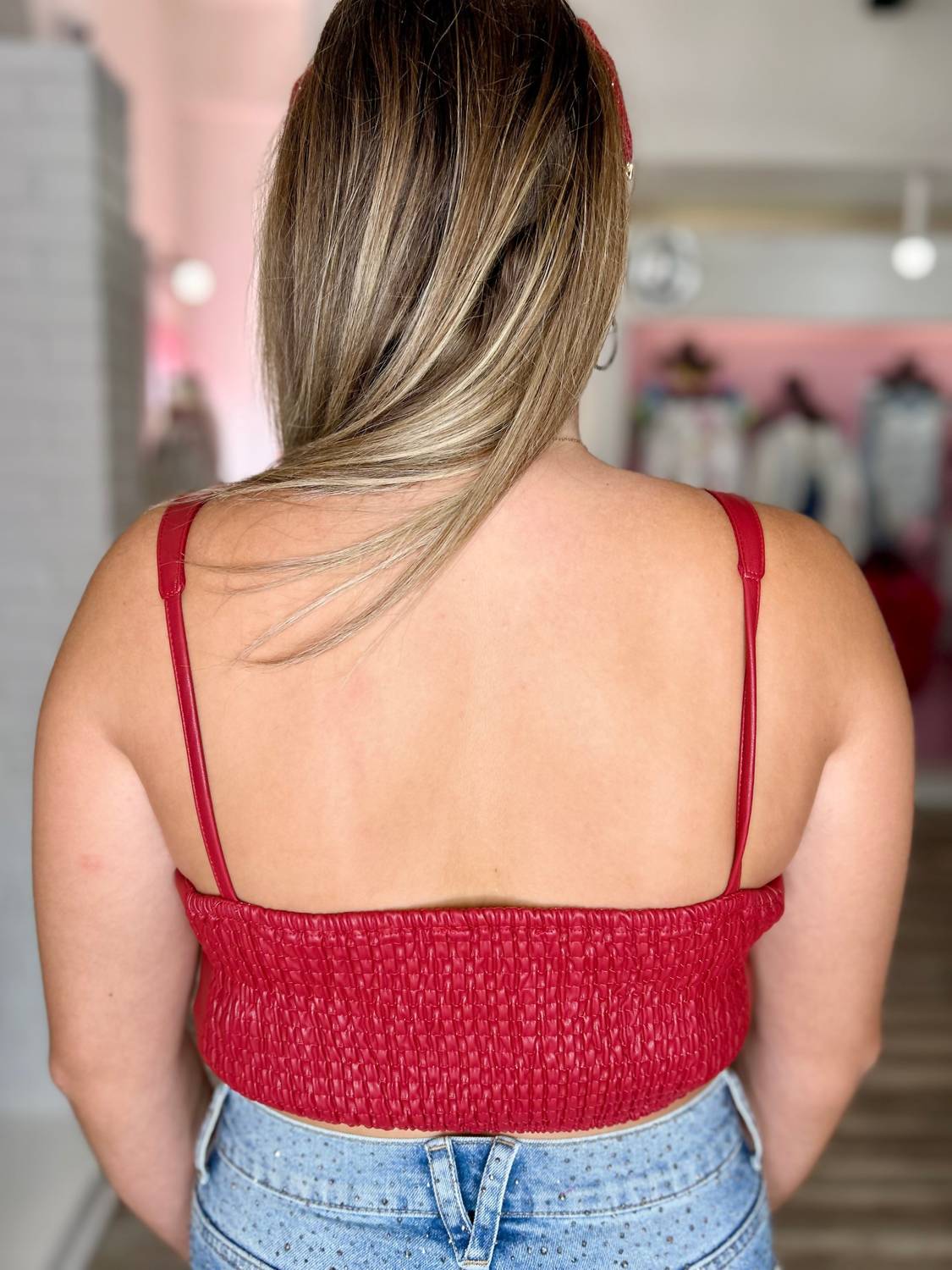 Buddylove - Coco Vegan Leather Corset Top