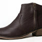 Breckelles - Women's Dorado Leatherette Zip Ankle Riding Bootie