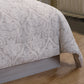 Winthrop Grey Damask Jacquard 9 Pc Comforter Set