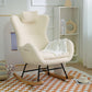 Rocking Chair Nursery Teddy Upholstered Rocker Glider Chair