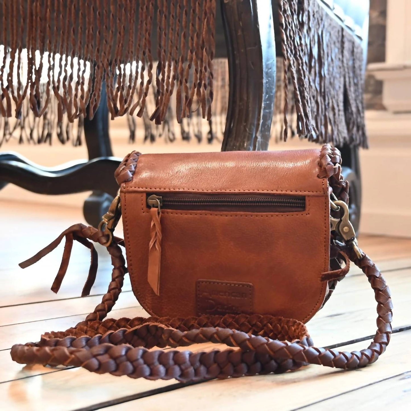 American Darling - Women's Genuine Leather Western Small Crossbody Bag