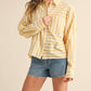&Merci - Daffodil Striped Top
