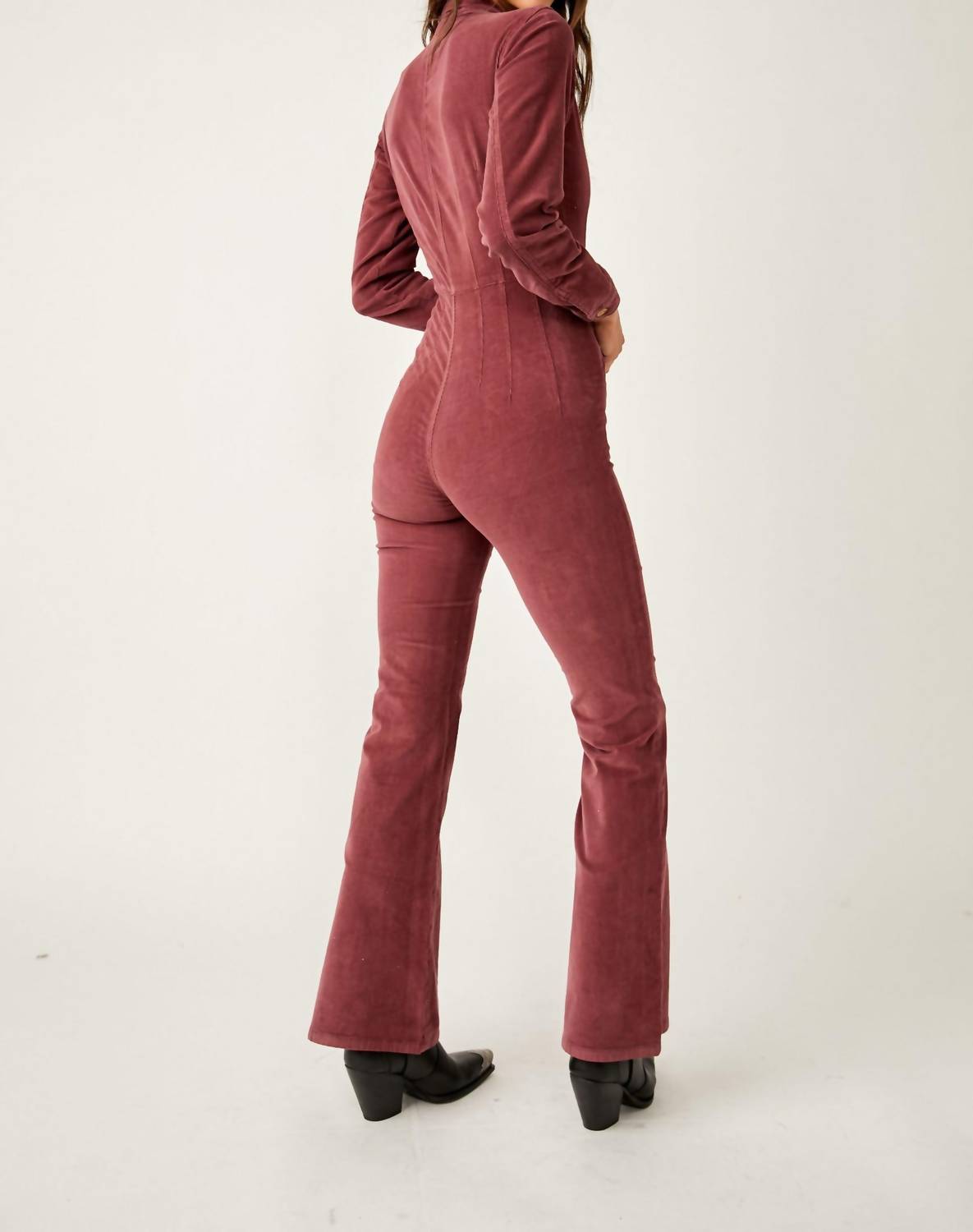 Free People - Jayde Cord Flare Jumpsuit
