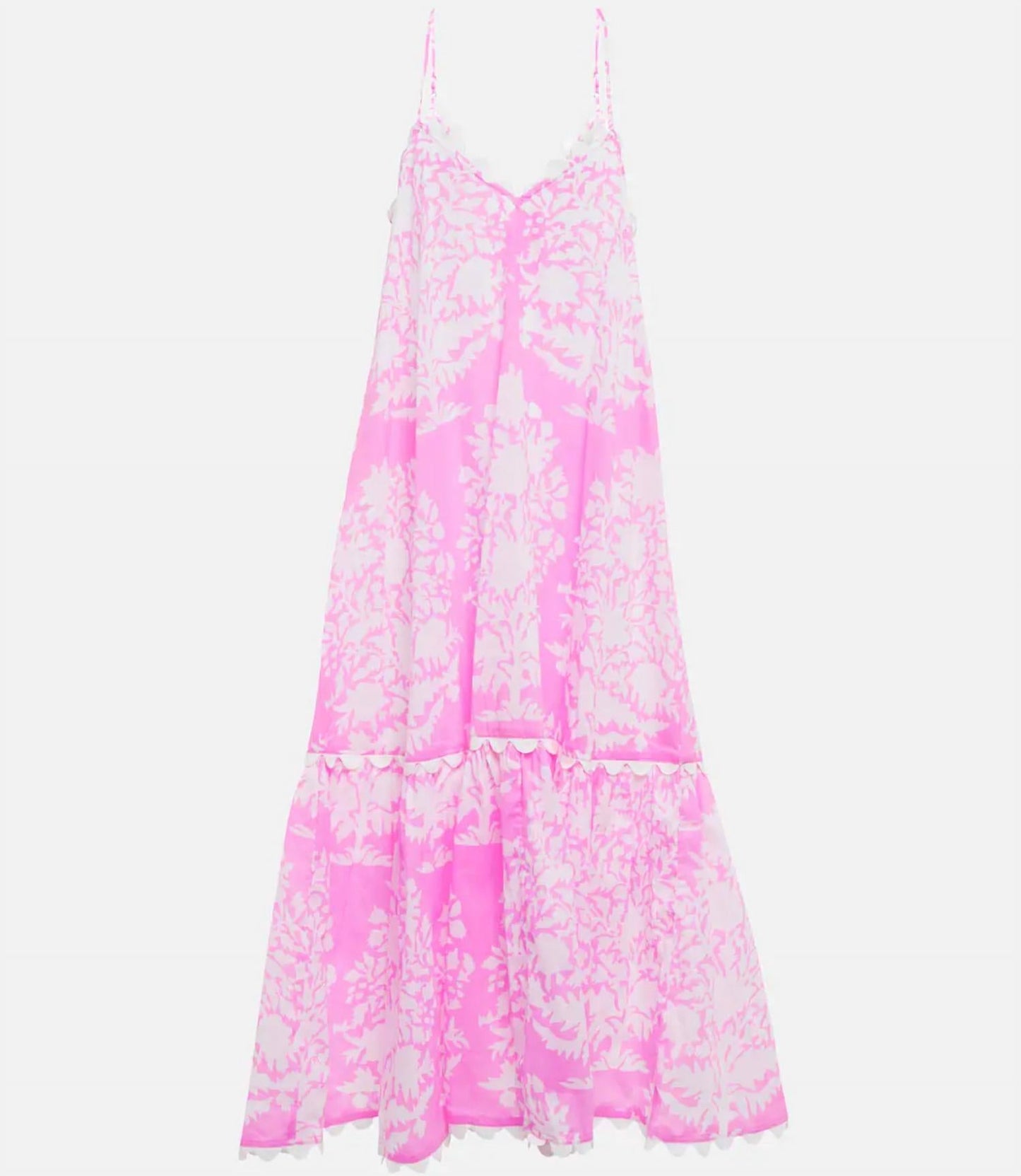 Juliet Dunn - Palladio Print Sash Bow Back Midi Dress