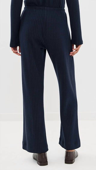 Donni. - Sweater Rib Simple Pants
