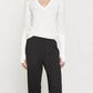 Enza Costa - Fine Cashmere V-neck Top