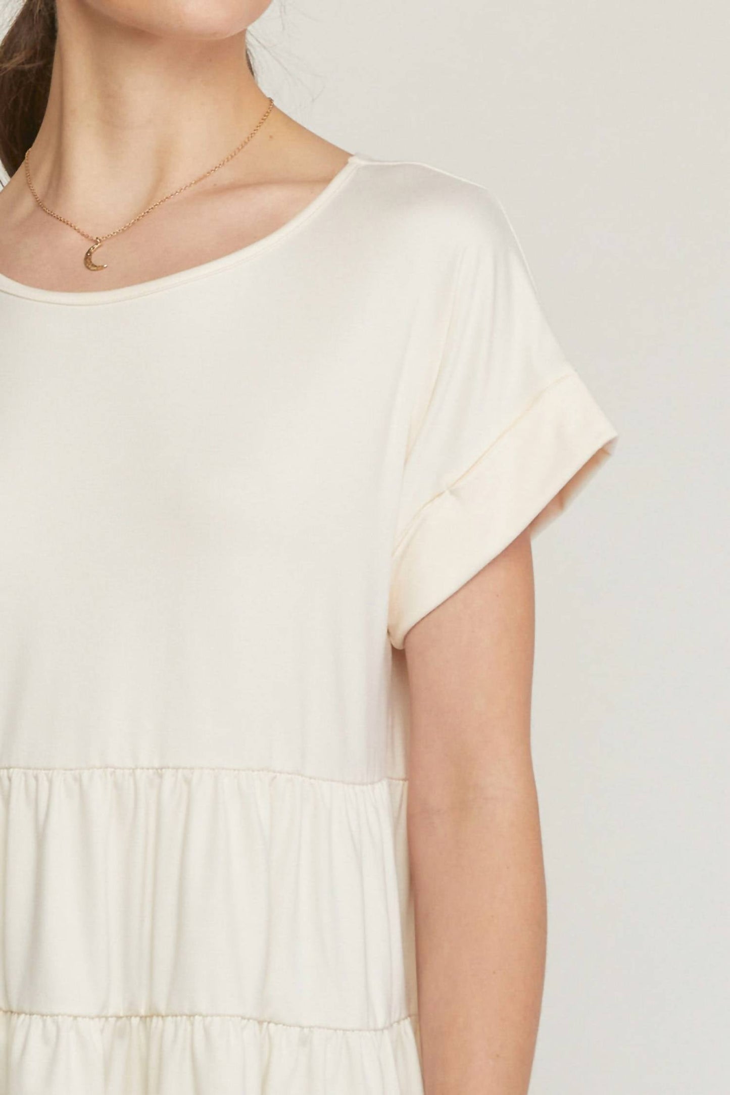 Entro - Short Sleeve Tiered Tunic