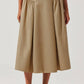 Astr - Laila Ruched Detail Midi Skirt