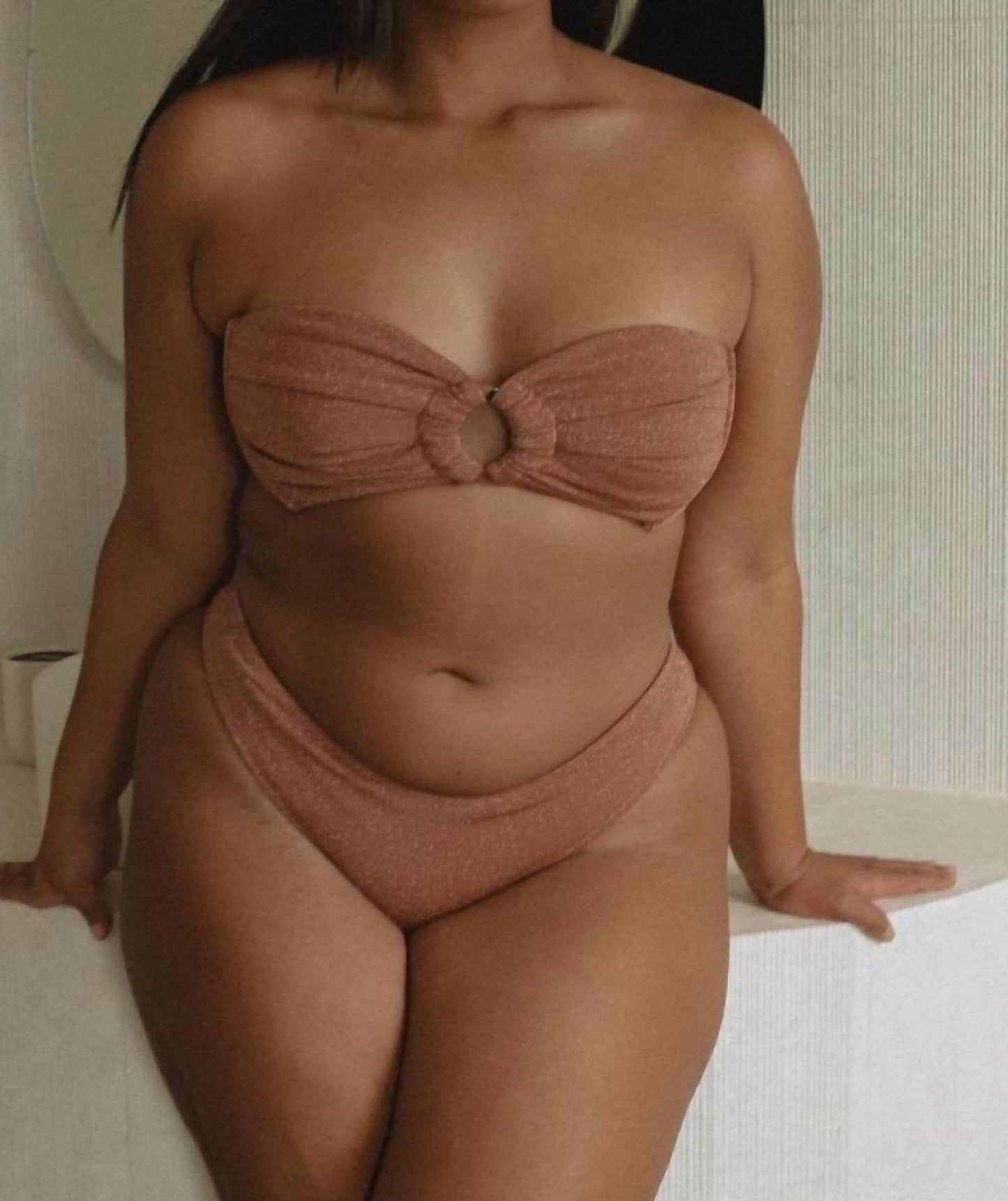 Montce - Tori Ties Bandeau Bikini Top