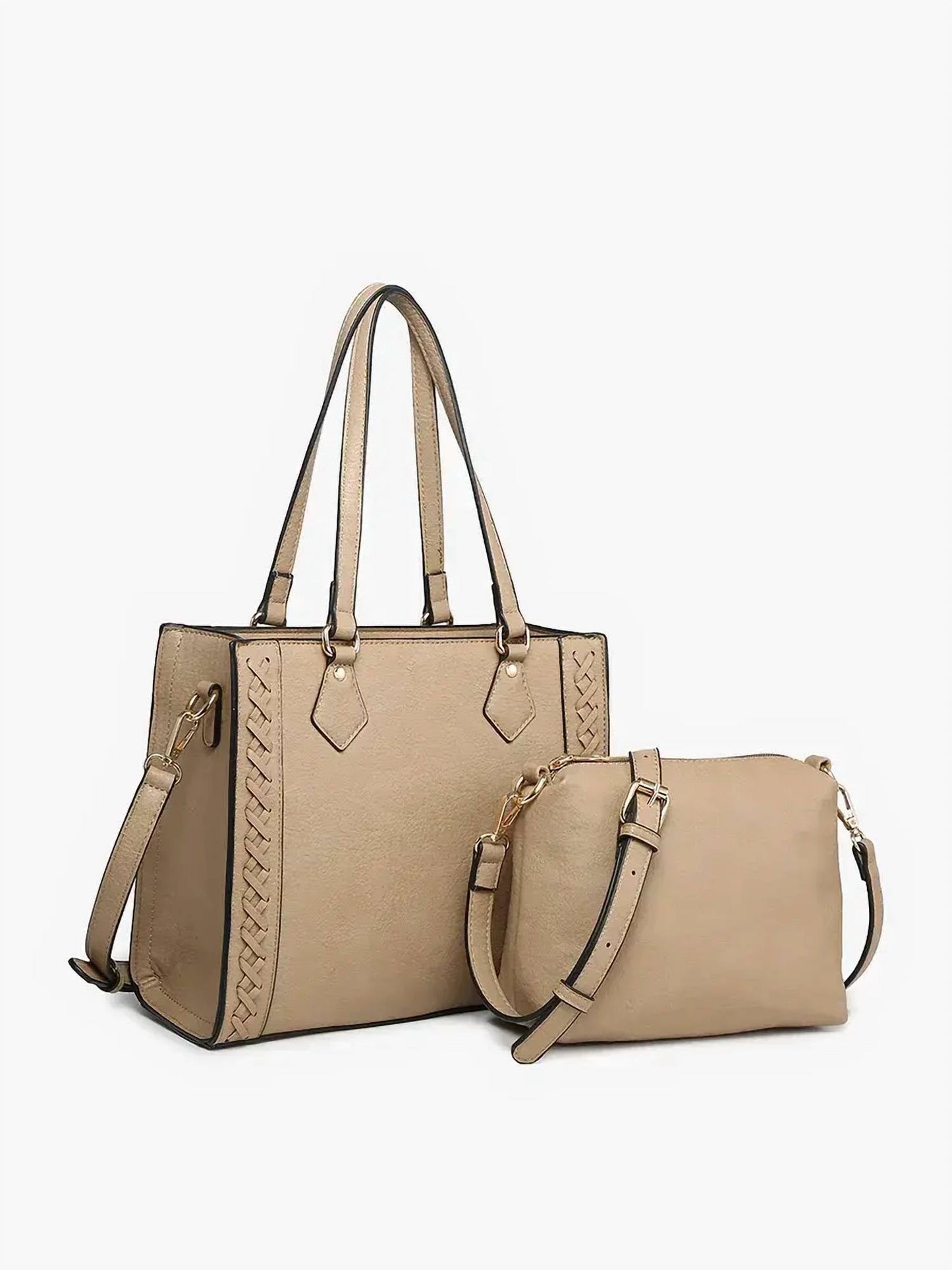 Jen & Co. - Betsy Braided Crossbody Bag