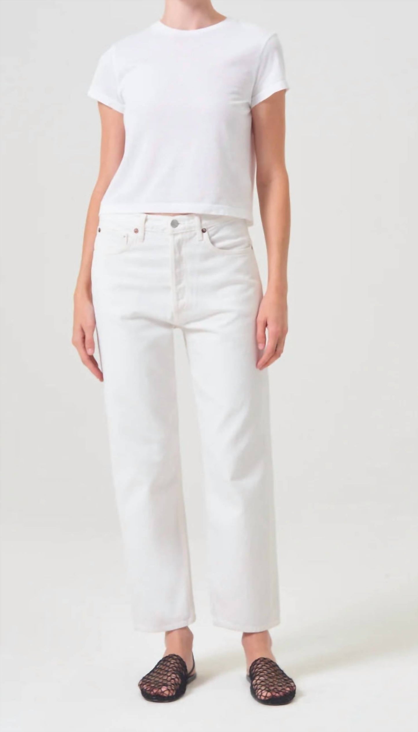 Agolde - 90's Crop Midrise Loose Straight