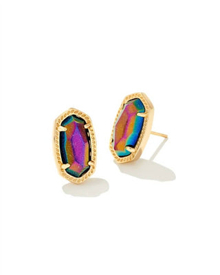 Kendra Scott - Brincos de pino de ouro Ellie