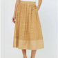 Current Air - Women's Eyelet Midi Skirt
