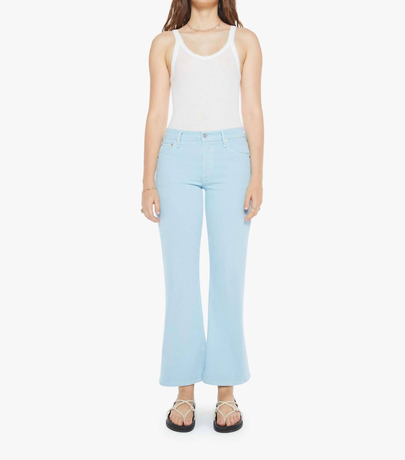 Mother - High Rise Bookie Flood Bootcut Jeans