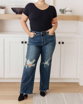 Judy Blue - High Rise 90's Straight Jeans