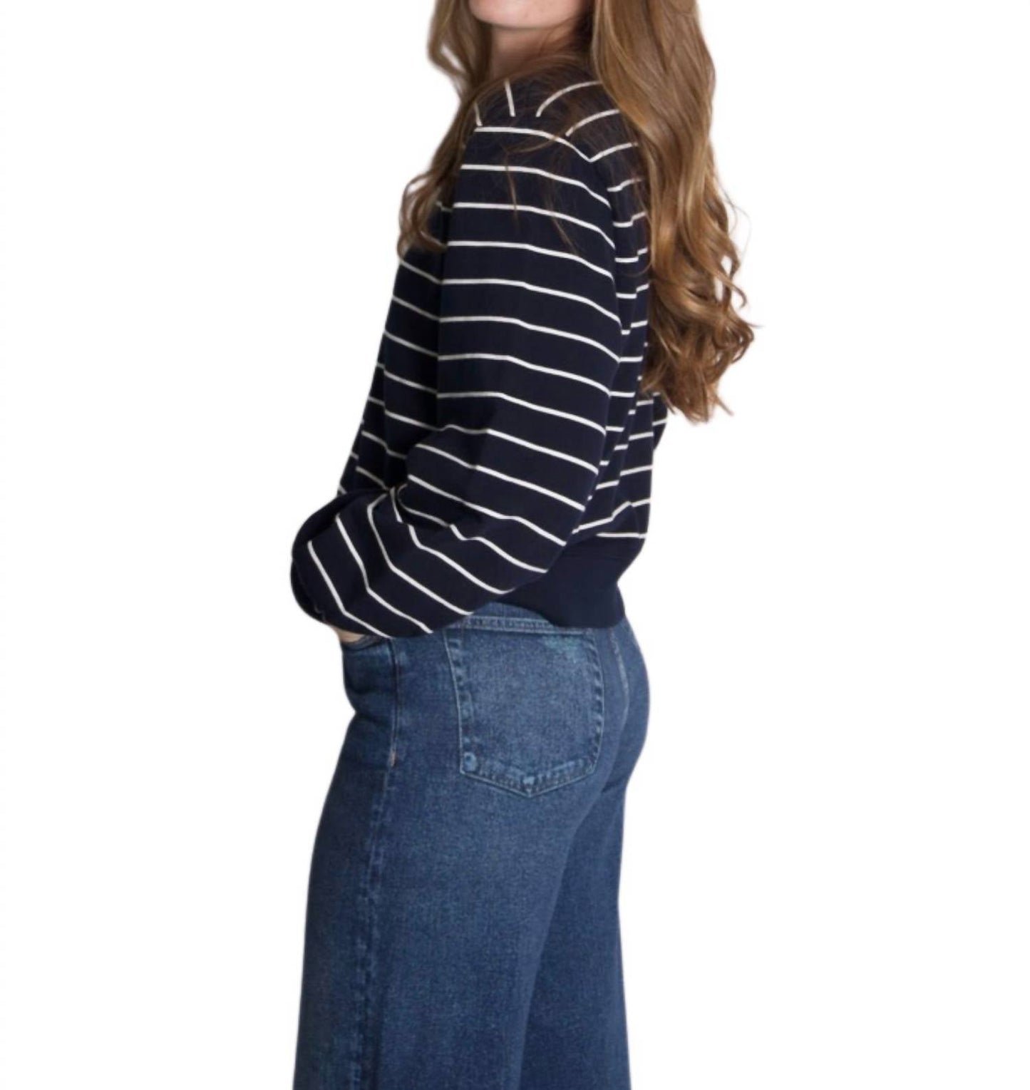 Frame - Blouson Sleeve Sweatshirt