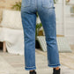 Judy Blue - Harley Distressed Ankle Hem Jeans