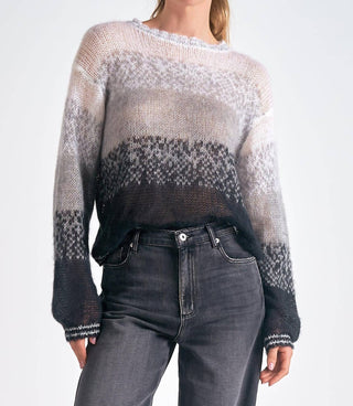 Elan - Suéter de gola redonda