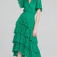 Joseph Ribkoff - Floral Lace Midi Dress