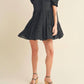 &Merci - Keri Eyelet Babydoll Mini Dress