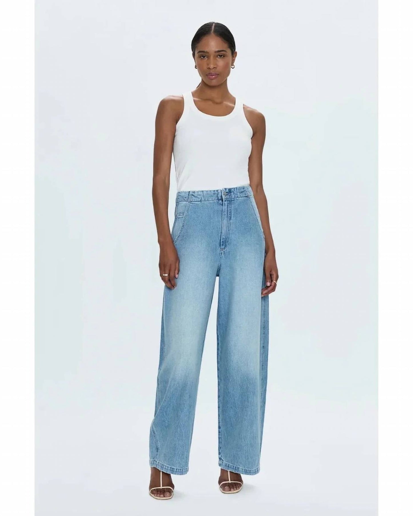 Pistola - Lottie High-rise Relaxed Barrel Jeans
