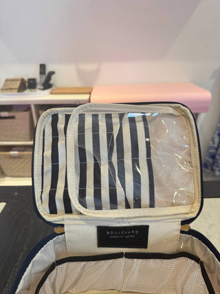 Boulevard - Tricia Canvas Train Case