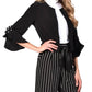 Frank Lyman - Knit Bolero Sleeves Jacket