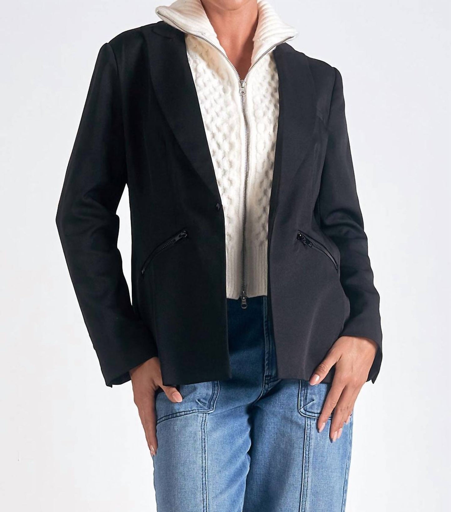 Elan - BLAZER SWEATER