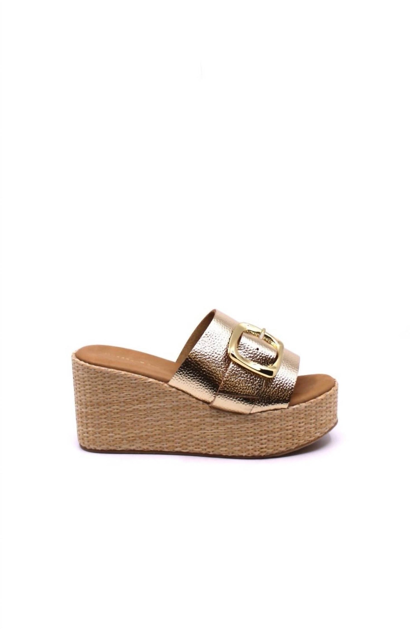 Chocolat Blu - Women's Jana Gold Sandal