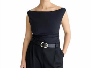 J.Crew - Regata ombro a ombro em mistura de algodão elástico