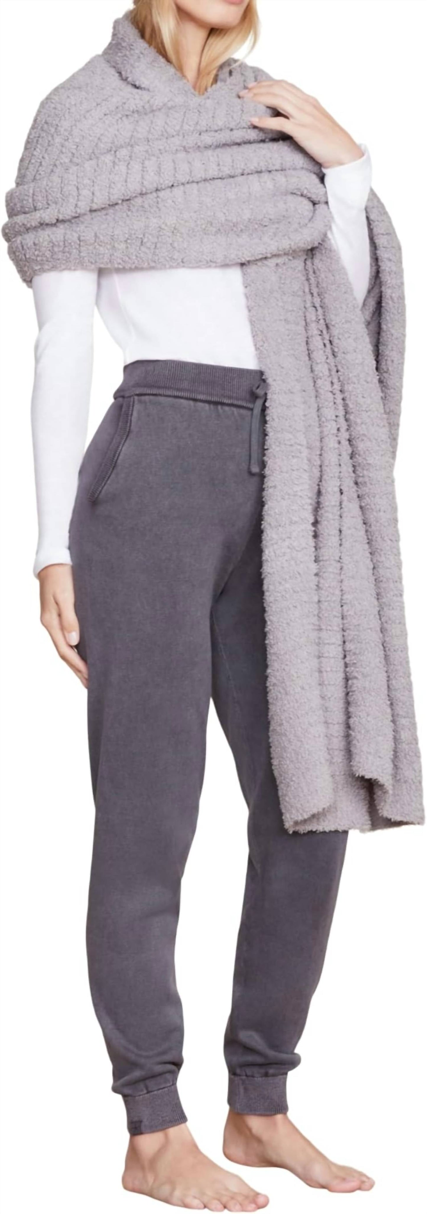 Barefoot Dreams - Women's Cozychic Boucle Blanket Scarf