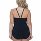 Profile By Gottex - HI-NECK LASER CUT ONE PIECE