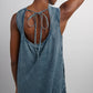 Ganni - Cotton Poplin Open Back Midi Dress
