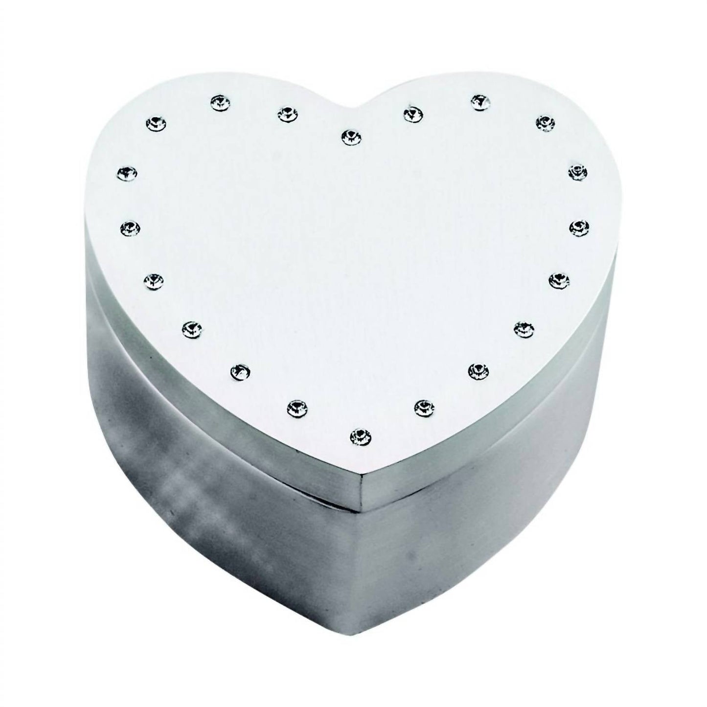 Creative Gifts International - Heart Box With Crystals In Lid