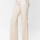 Judy Blue - Destroyed Hem Straight Leg Jeans