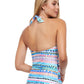 Perfil da Gottex - Top tankini com decote em V e alças finas