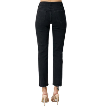 Risen - Olivia Mid Rise Button Down Jeans
