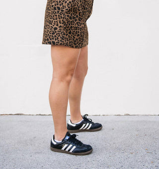 Astr - Animal Print Mini Skirt
