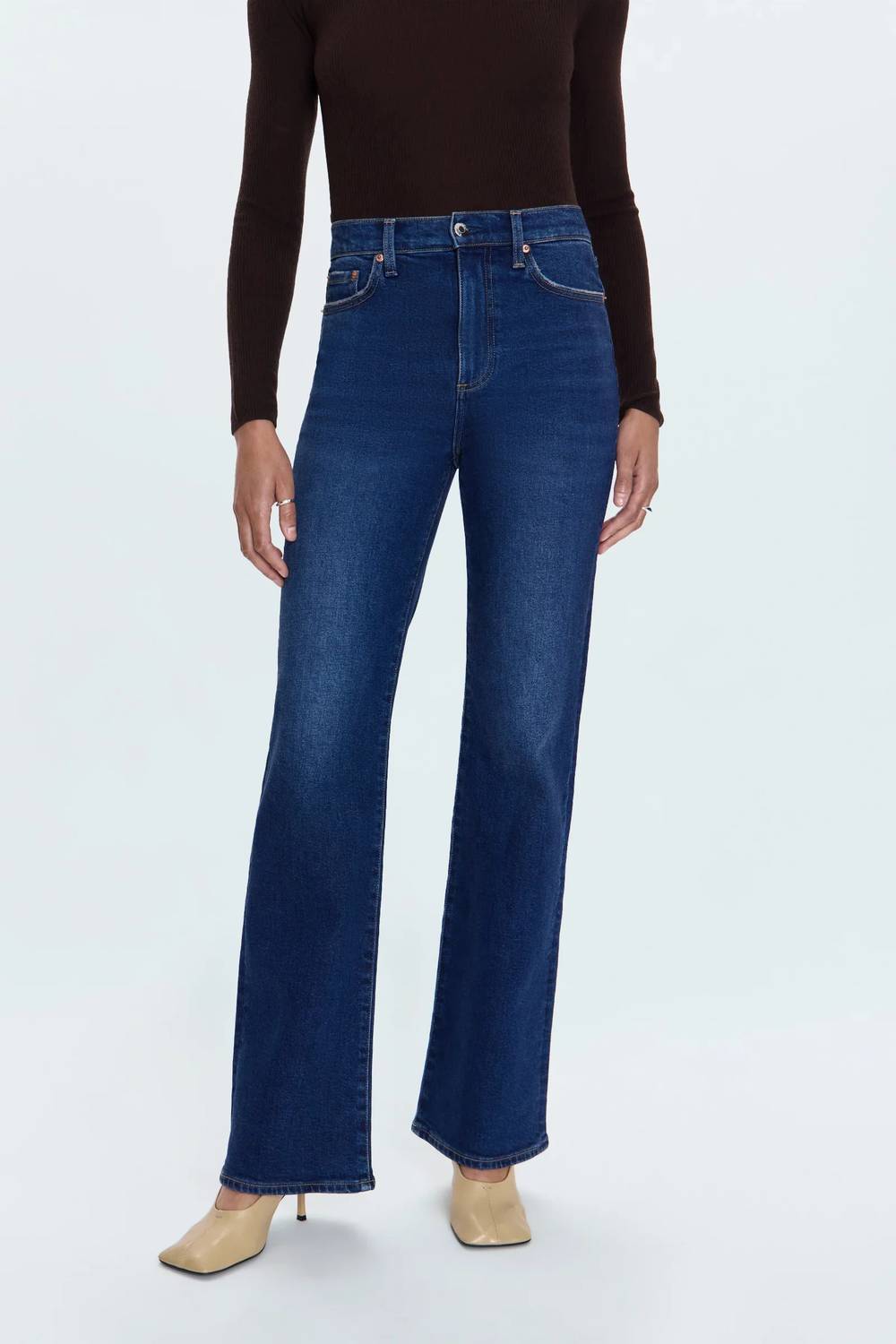 Pistola - Evie High Rise Slim Boot Cut Jeans